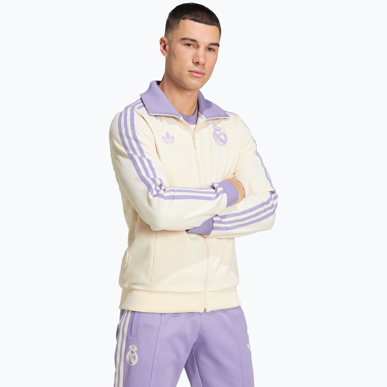 adidas Originals Real Madrid Originals M träningsjacka Vit