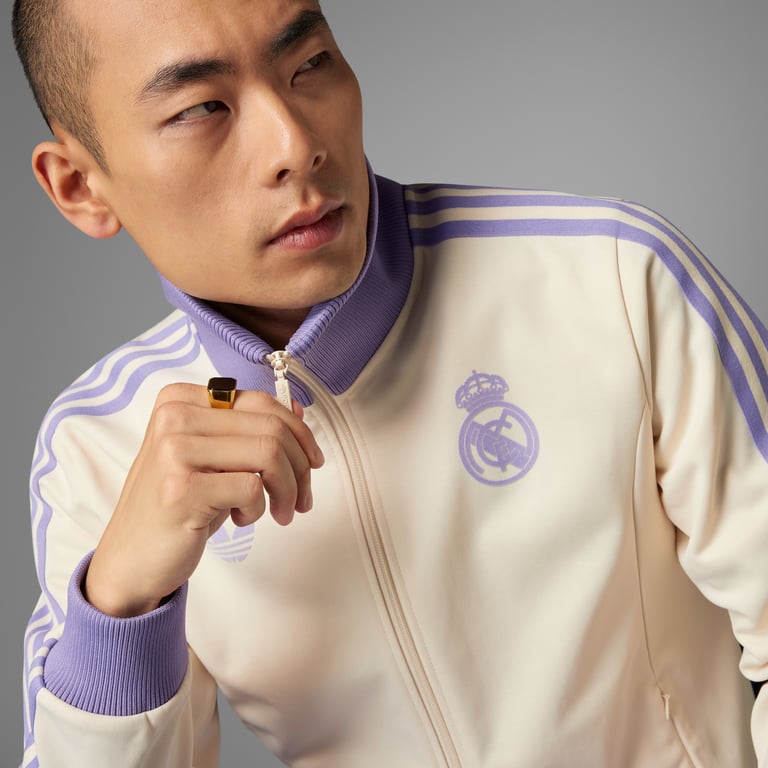 adidas Originals Real Madrid Originals M träningsjacka Vit