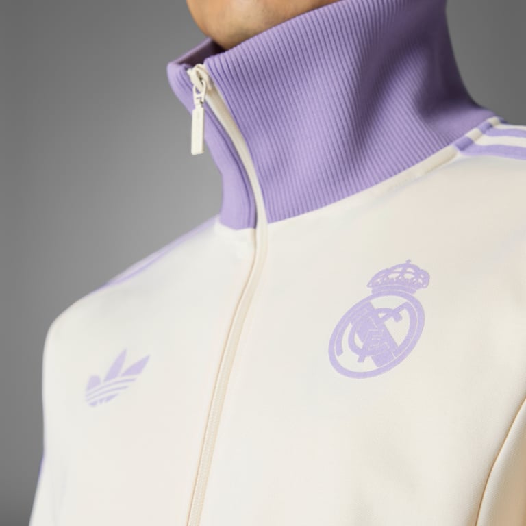 adidas Originals Real Madrid Originals M träningsjacka Vit