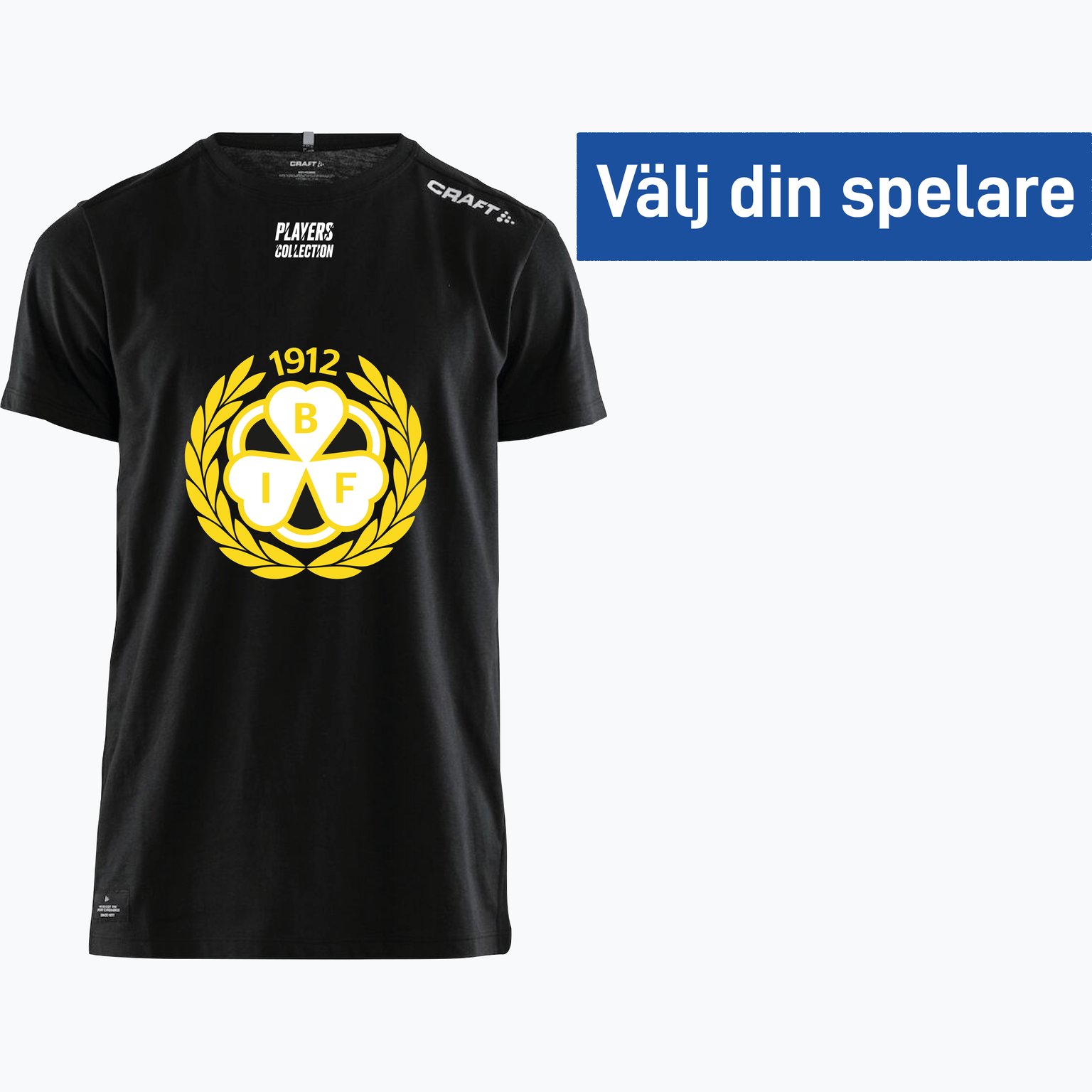 Brynäs IF PLAYERS T-SHIRT JR Svart