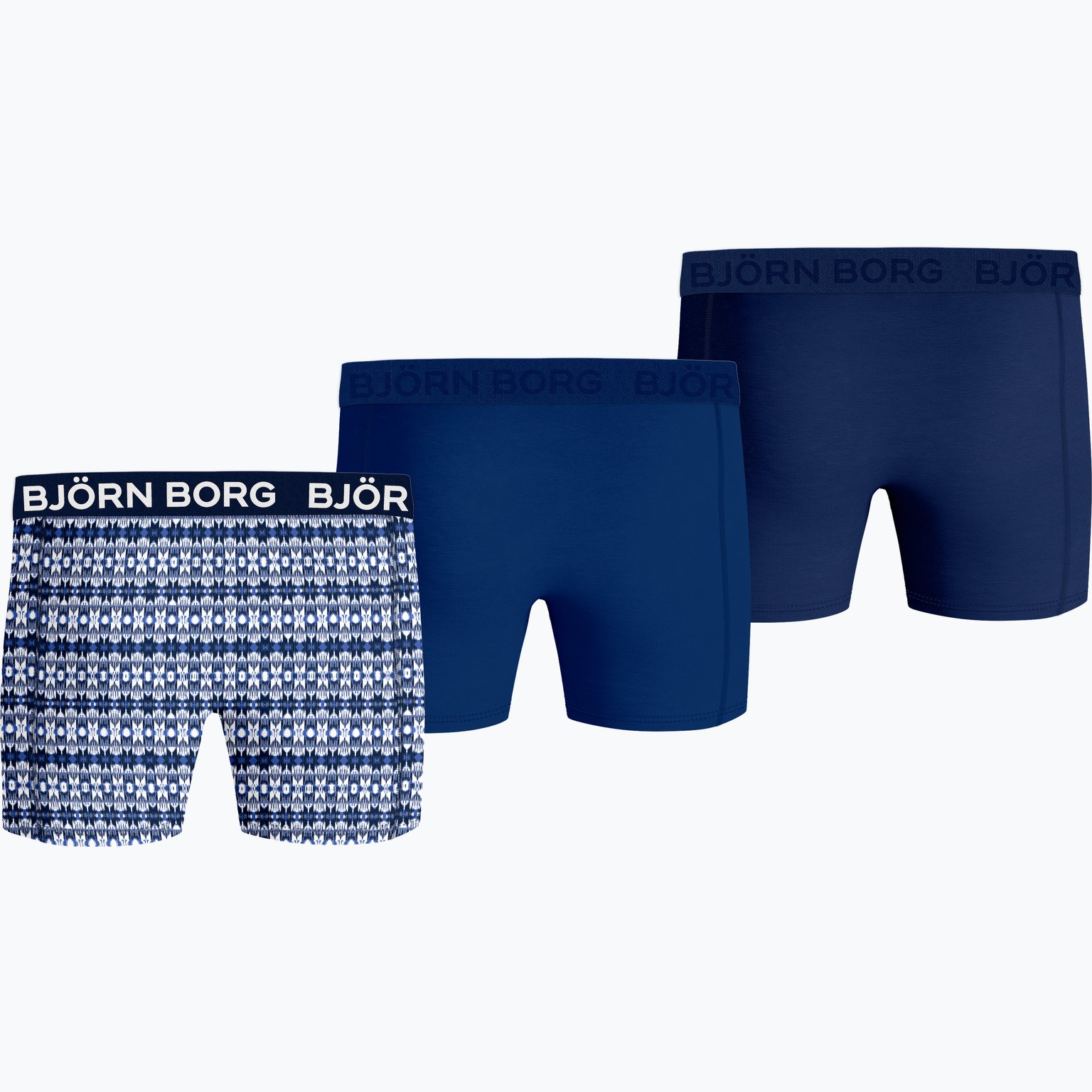 Björn Borg Core Boxer 3-pack JR kalsonger Blå