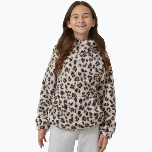 Firefly Kitty Halfzip JR tröja Beige