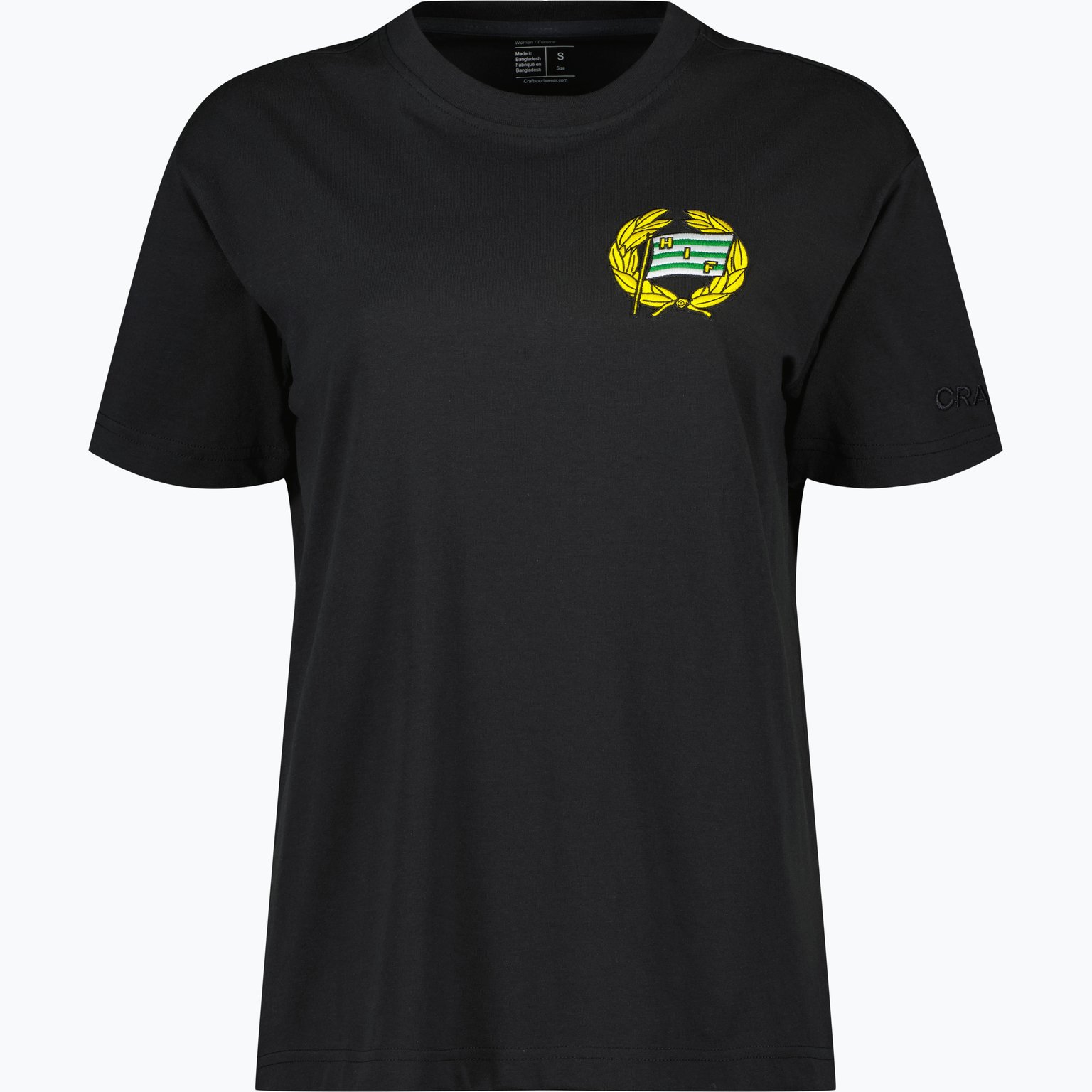 Hammarby EMB TEE W Svart