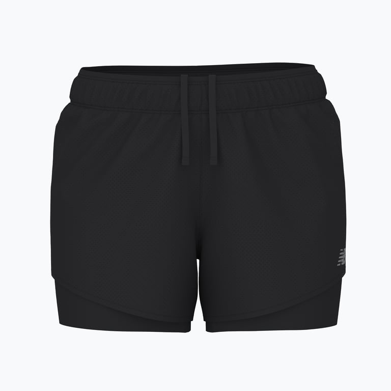 New Balance RC 2in1 W träningsshorts Svart