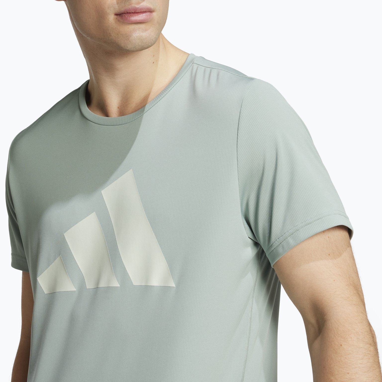 adidas Run It M träningst-shirt Grön