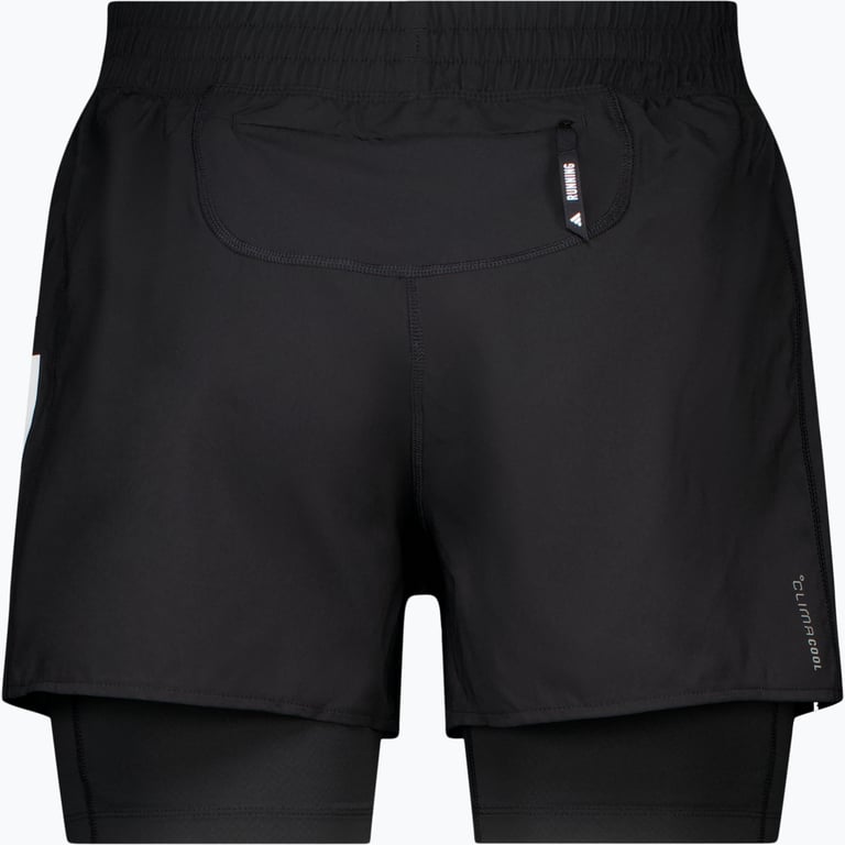 adidas Own The Run Climacool 2in1 W träningsshorts Svart