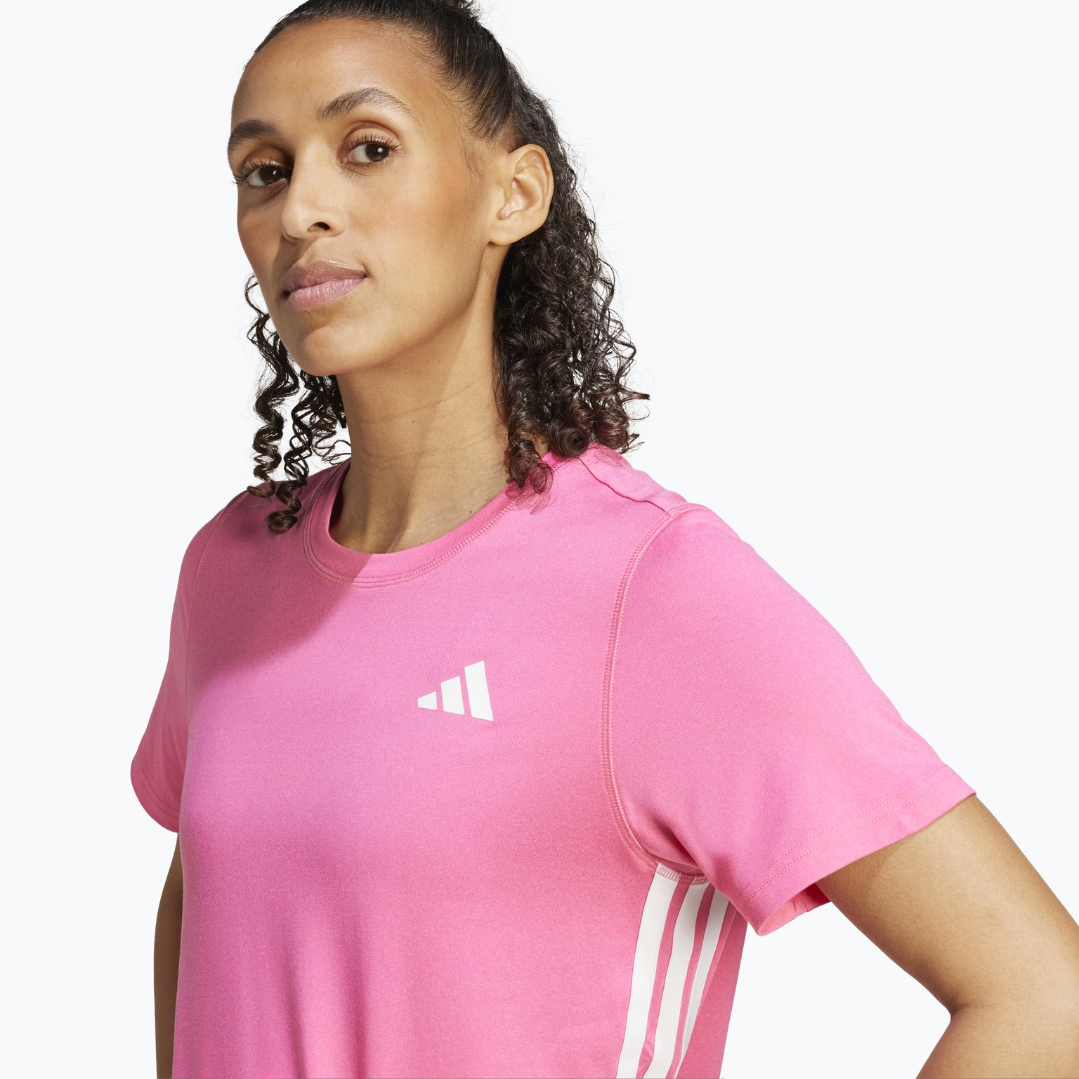 adidas Train Essentials 3-stripes W träningst-shirt Rosa