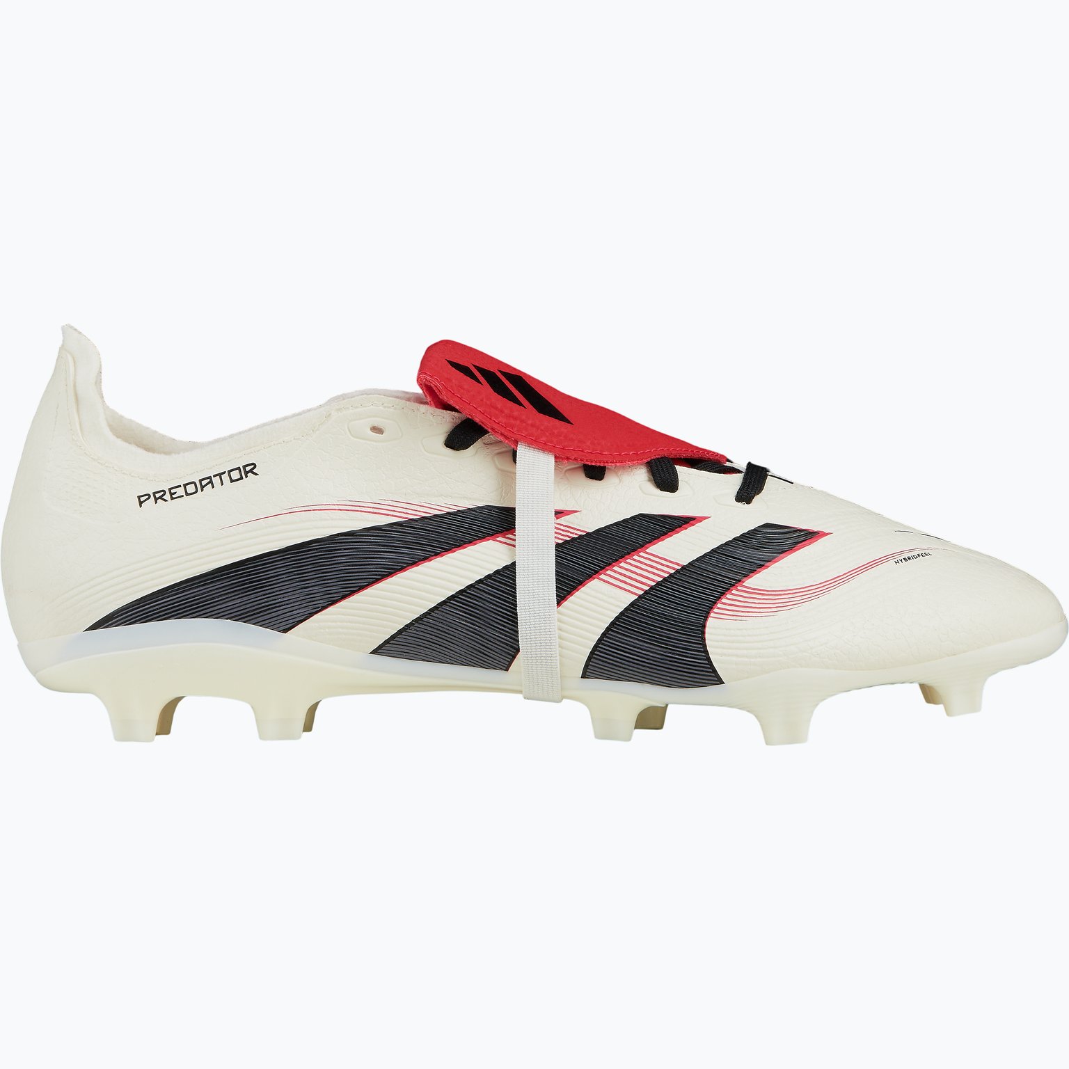 adidas Predator League Fold Over FG fotbollsskor Vit