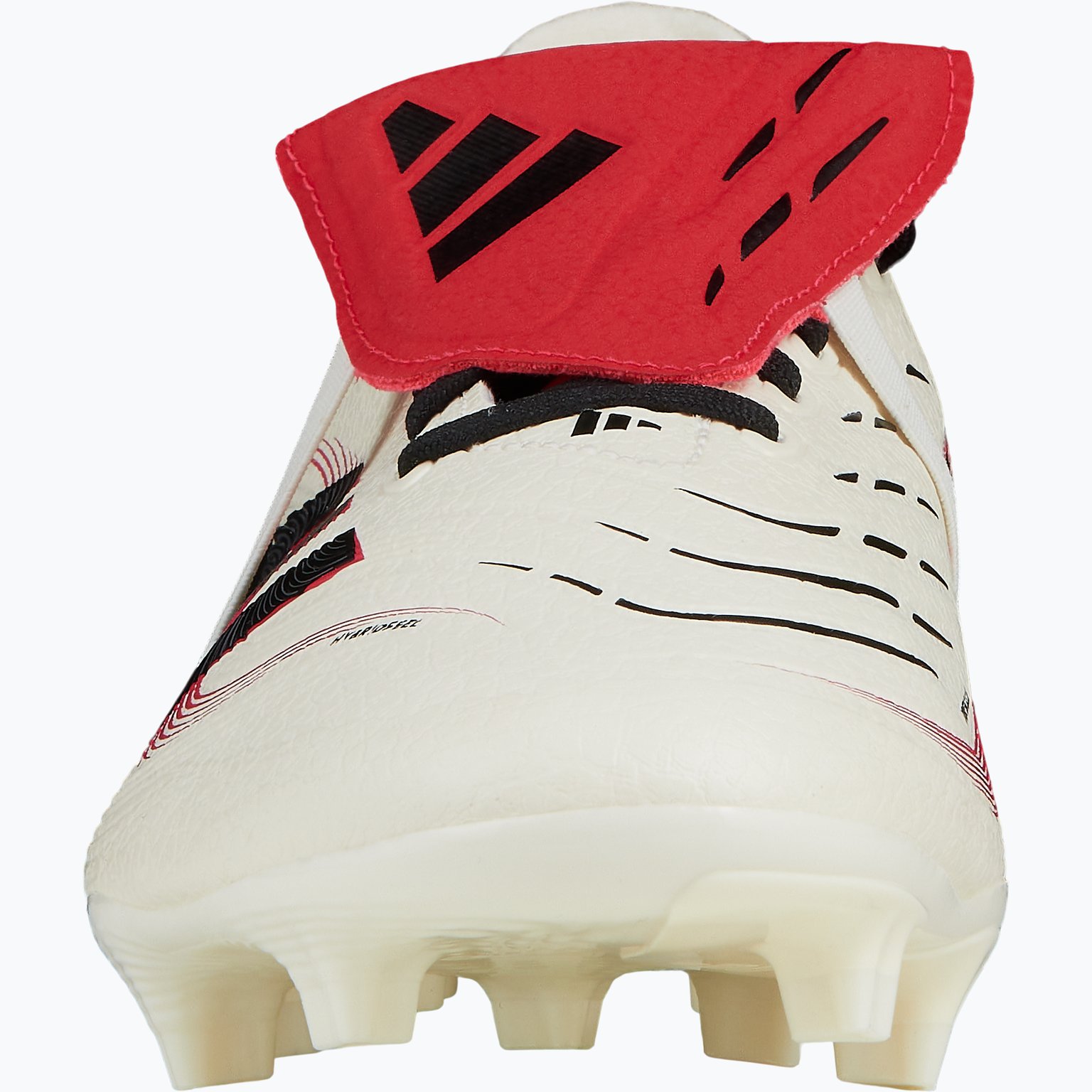 adidas Predator League Fold Over FG fotbollsskor Vit