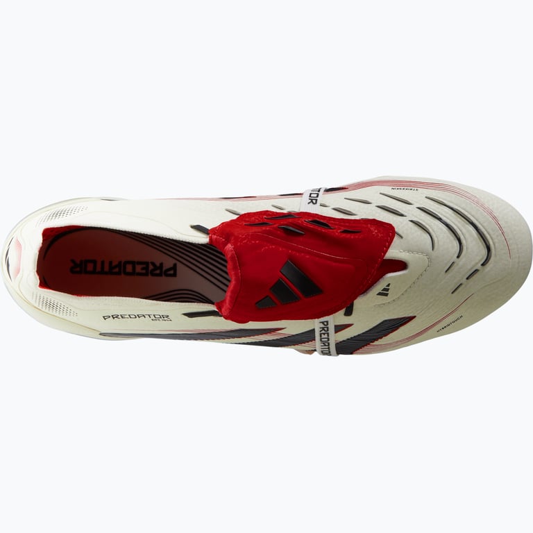 adidas Predator Elite Fold Over FG fotbollsskor Vit