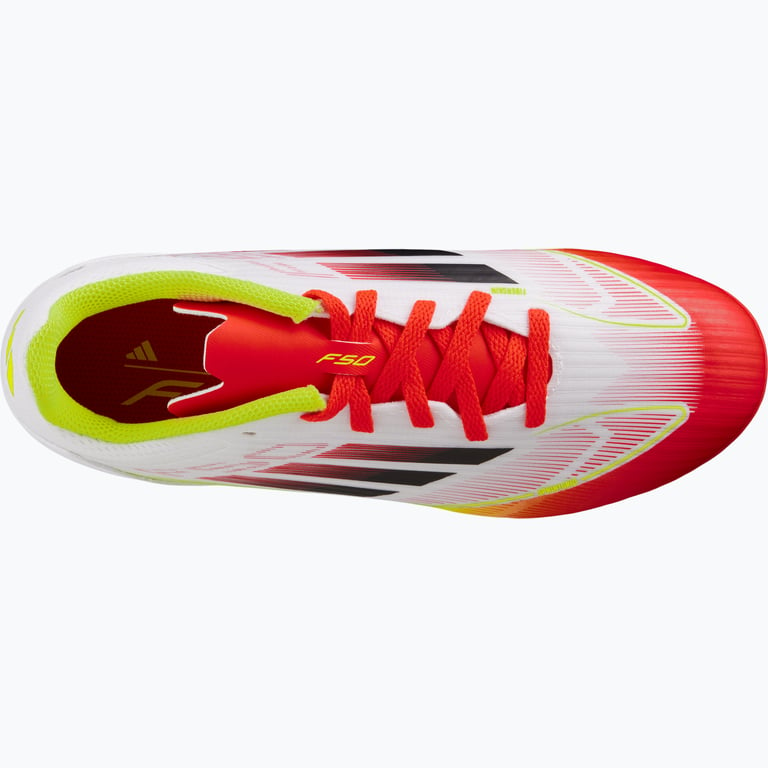 adidas F50 League FG/MG JR fotbollsskor Vit