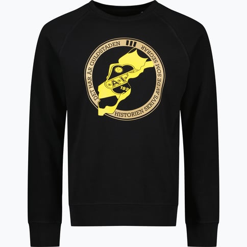 Skellefteå AIK GULD SVERIGE CREWNECK Svart