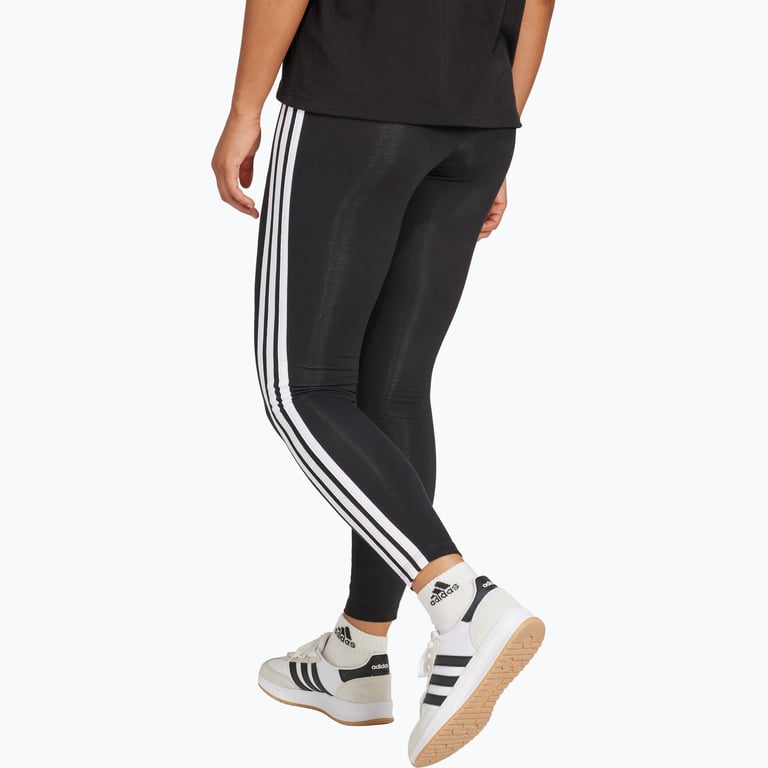 adidas Essentials 3-stripes Cotton W leggings Svart