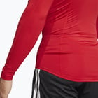 förhandsvisning ikon 4 för adidas Techfit LS M träningströja Röd