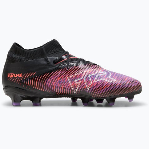 Puma Future 8 Pro FG/AG JR fotbollsskor Svart