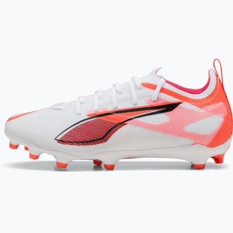 Puma Ultra 5 Pro FG/AG JR fotbollsskor Vit