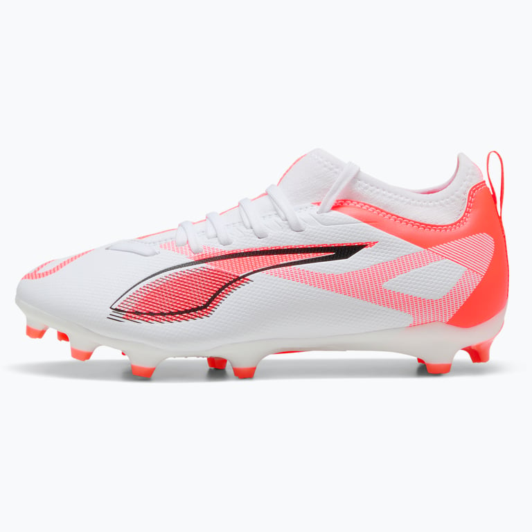 Puma Ultra 5 Match FG/AG JR fotbollsskor Vit