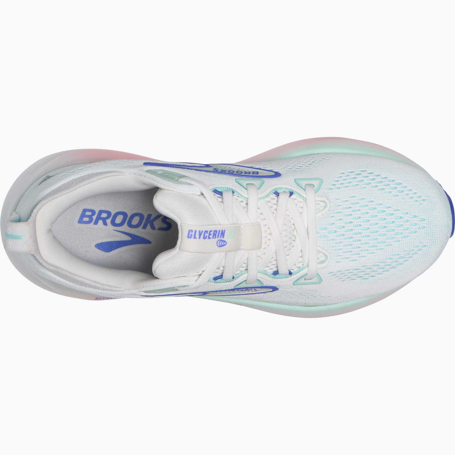 Brooks Glycerin 22 W löparskor Vit