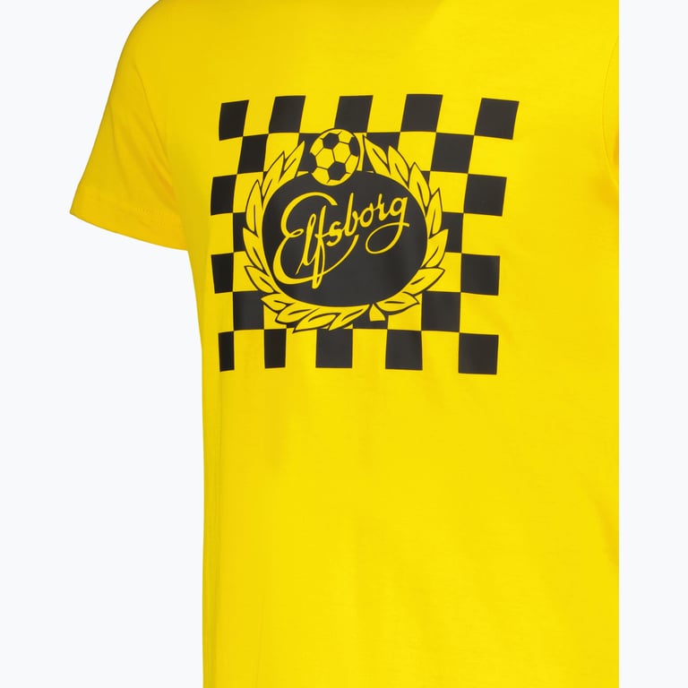 IF ELFSBORG RUTIG T-SHIRT SR Gul