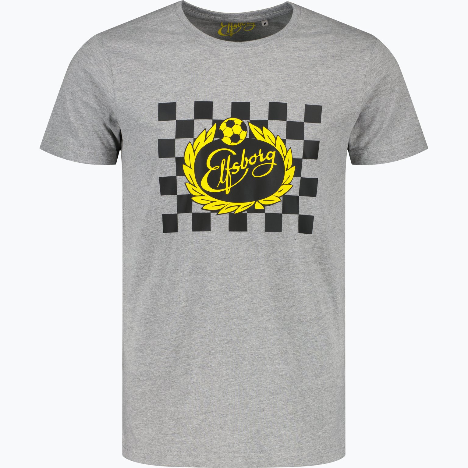 IF ELFSBORG RUTIG T-SHIRT SR Grå