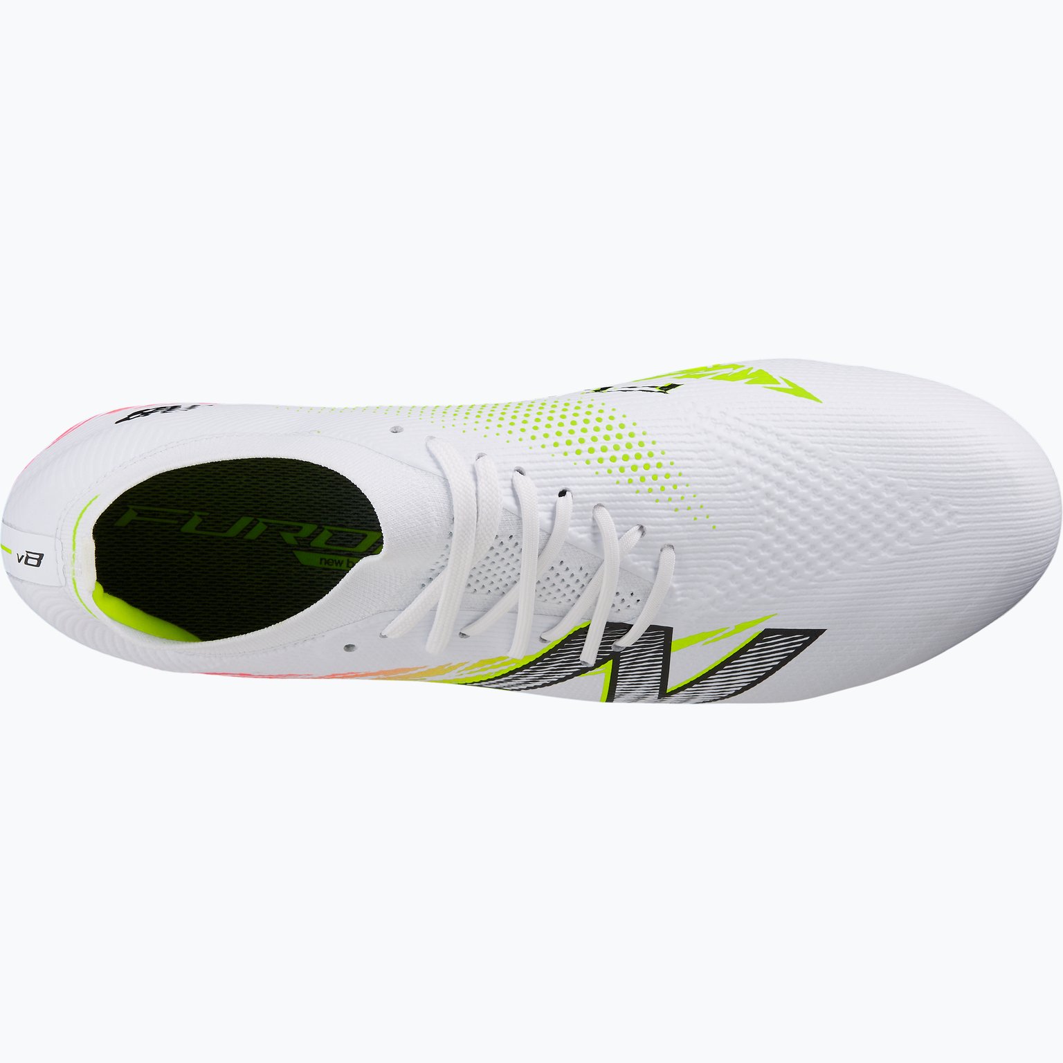 New Balance Furon Elite V8 FG fotbollsskor Vit