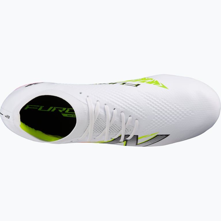 New Balance Furon Pro V8 FG fotbollsskor Vit