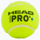 förhandsvisning ikon 2 för Head Pro S+ padelbollar Gul