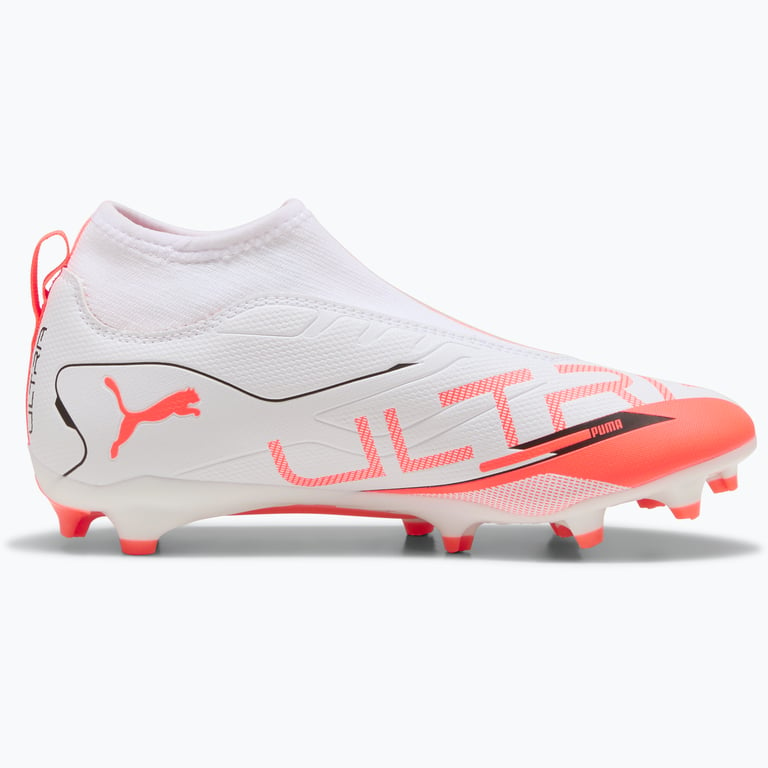 Puma Ultra 5 Match+ LL FG/AG JR fotbollsskor Vit