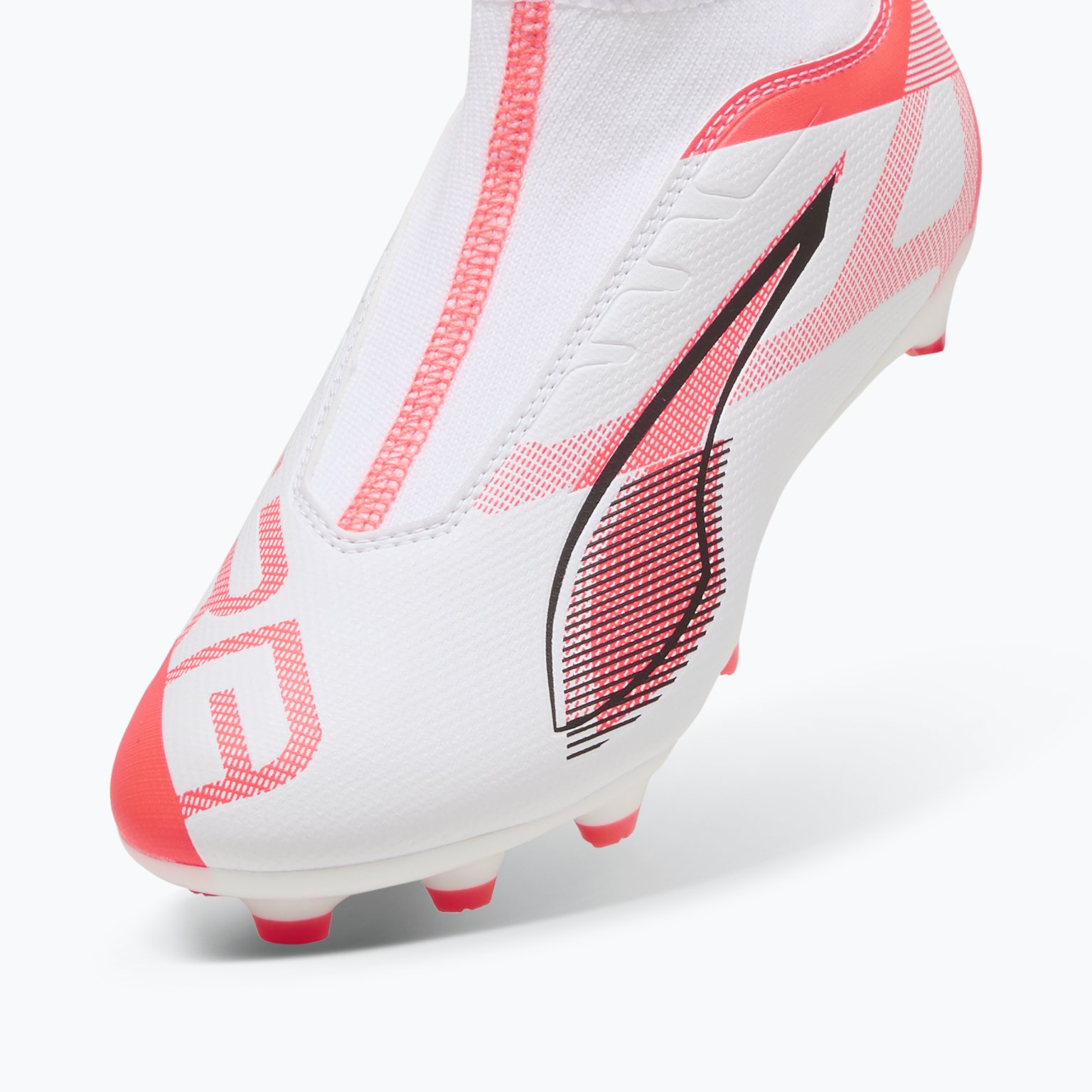 Puma Ultra 5 Match+ LL FG/AG JR fotbollsskor Vit