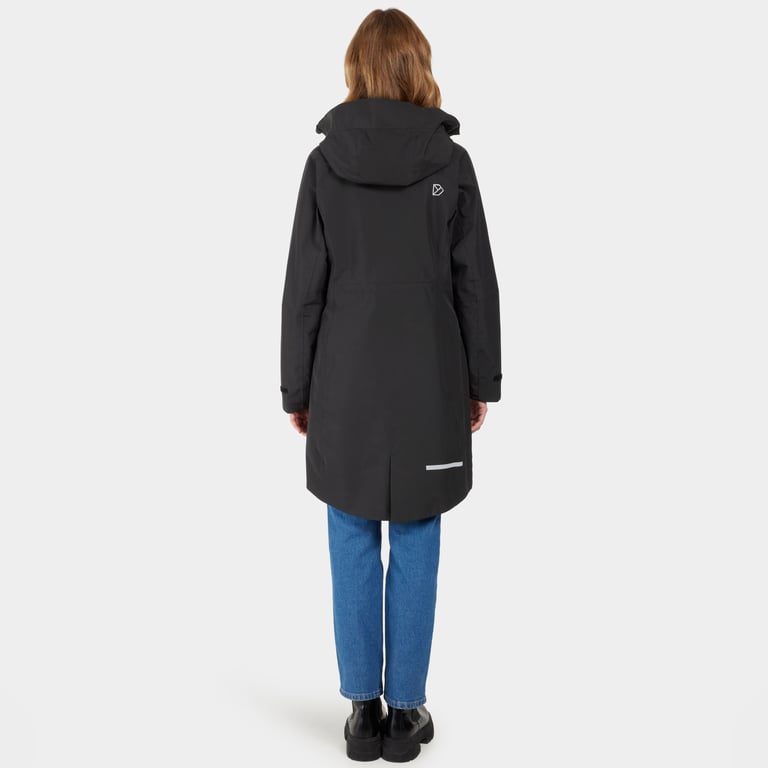 Didriksons Ilma Parka 8 W skaljacka Svart