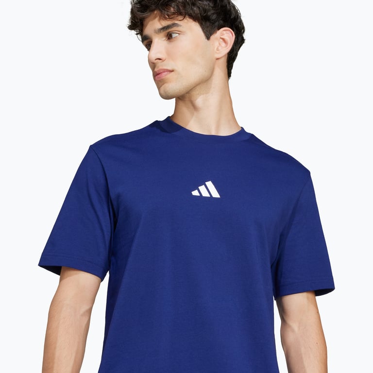 adidas Essentials Small Logo M t-shirt Blå