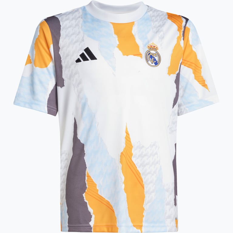 adidas Real Madrid 24/25 Pre-Match JR träningst-shirt Vit