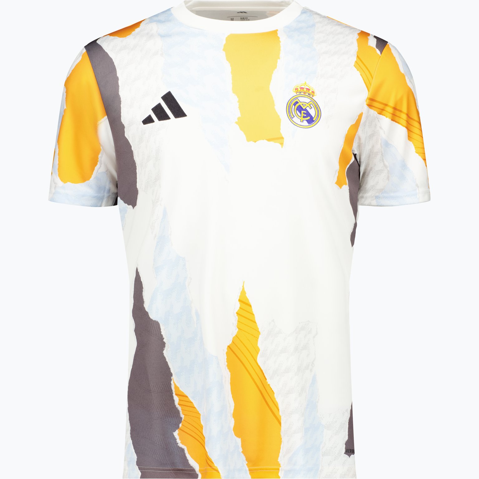 adidas Real Madrid 24/25 Pre-Match M träningst-shirt Vit