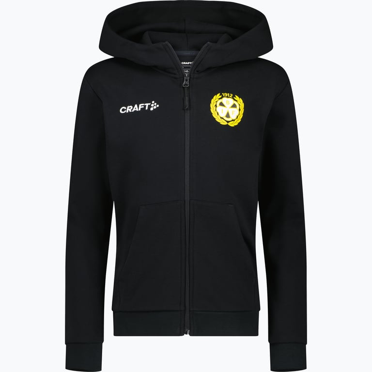 Brynäs IF CREST FZ HOOD 2.0 JR Svart