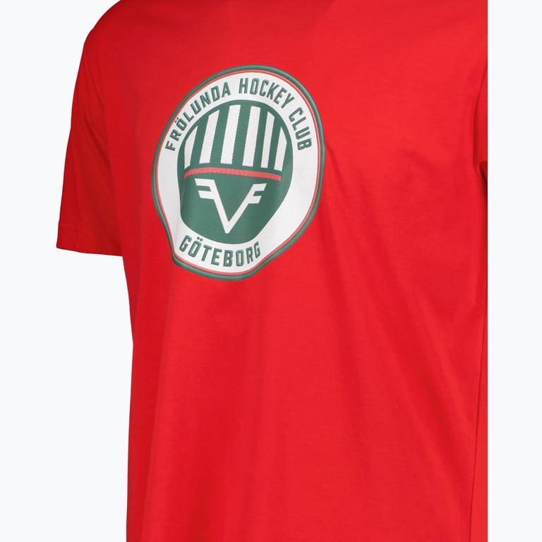 Frölunda Hockey CREST TEE 2.0 M Röd