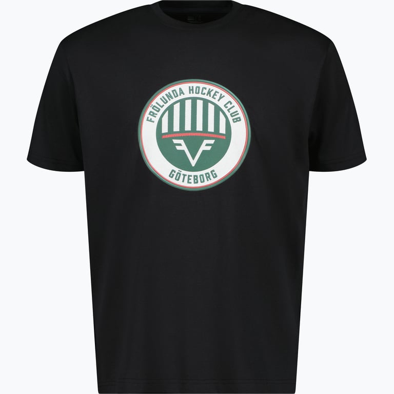 Frölunda Hockey CREST TEE 2.0 M Svart