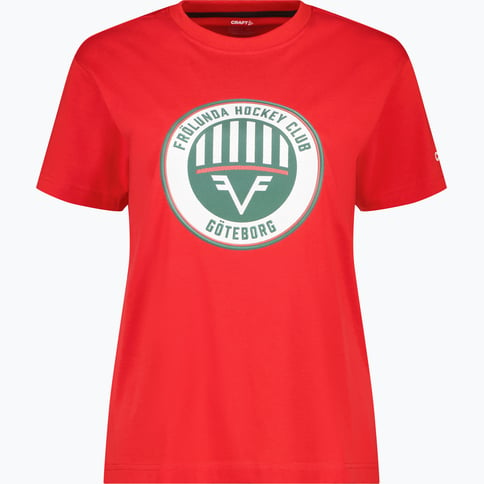 Frölunda Hockey CREST TEE 2.0 W Röd