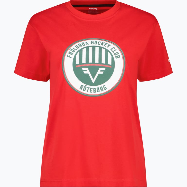 Frölunda Hockey CREST TEE 2.0 W Röd