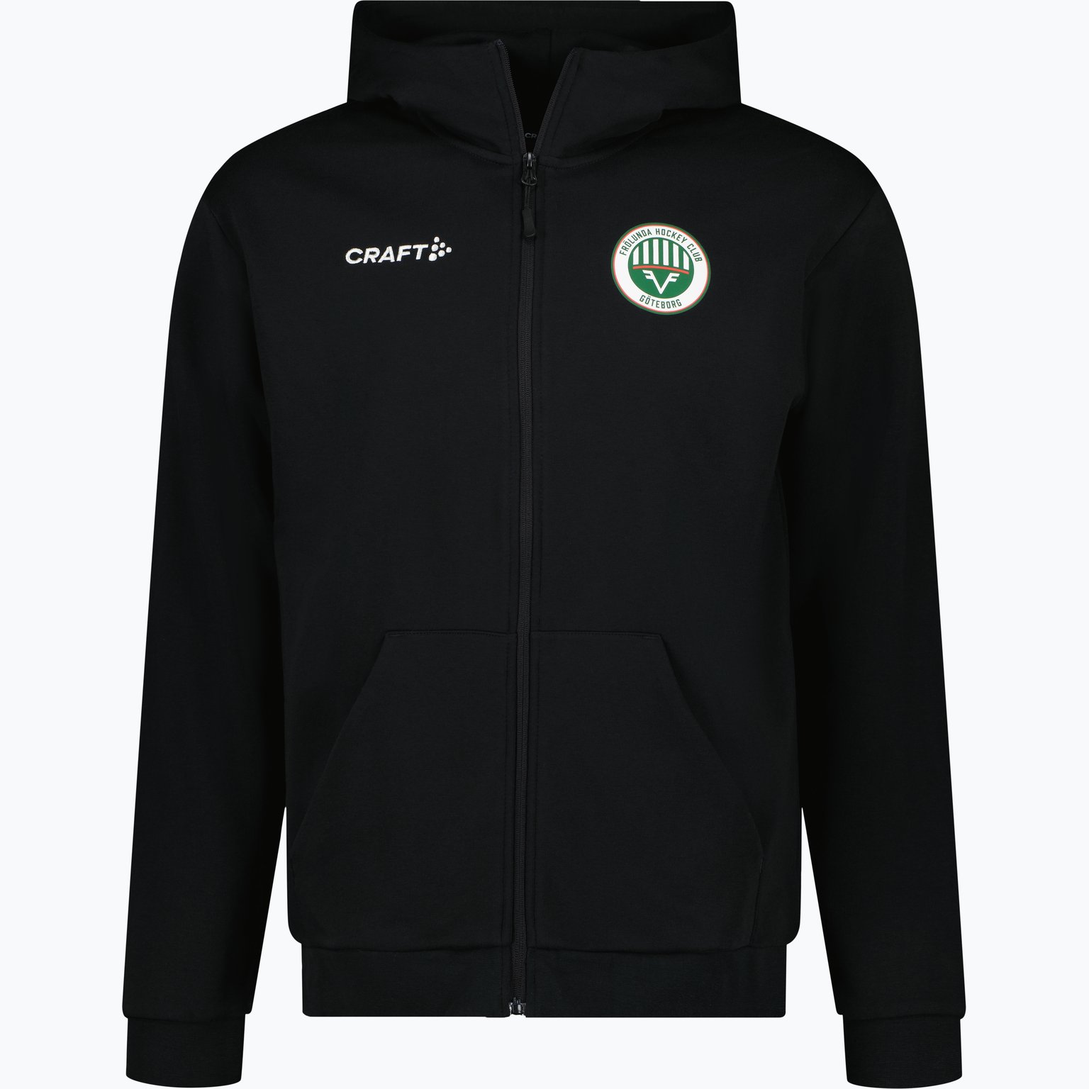 Frölunda Hockey CREST FZ HOOD 2.0 M Svart