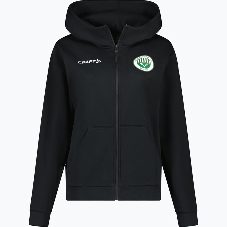 Frölunda Hockey CREST FZ HOOD 2.0 W Svart