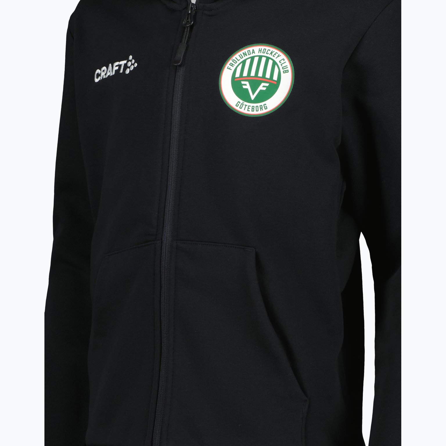 Frölunda Hockey CREST FZ HOOD 2.0 JR Svart