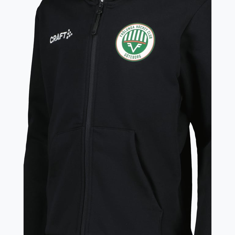 Frölunda Hockey CREST FZ HOOD 2.0 JR Svart