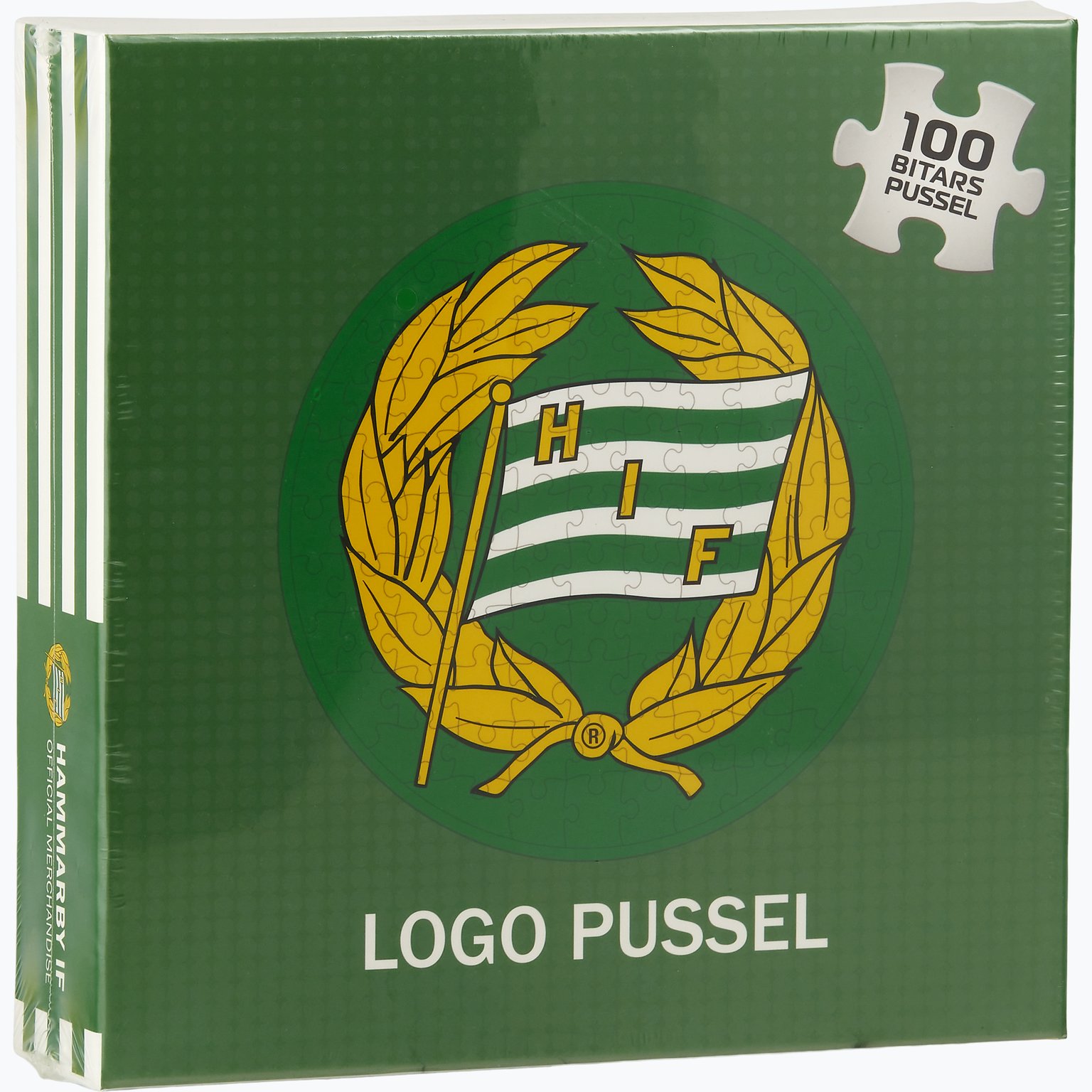 Hammarby  LOGO PUSSEL 100 BITAR  Grön