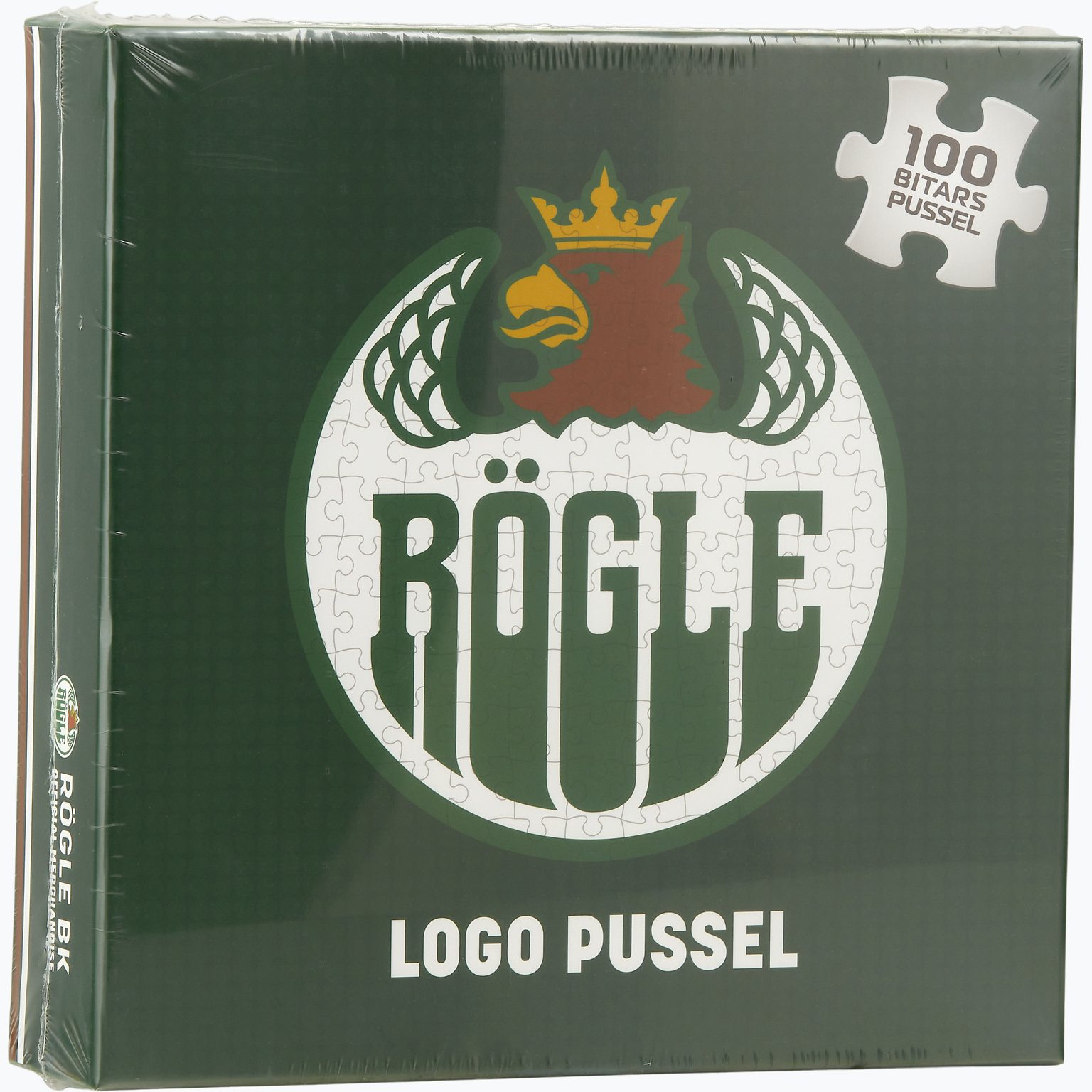 Rögle  LOGO PUSSEL 100 BITAR  Grön