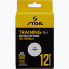 förhandsvisning ikon 1 för Stiga Training 12-pack pingisbollar Vit