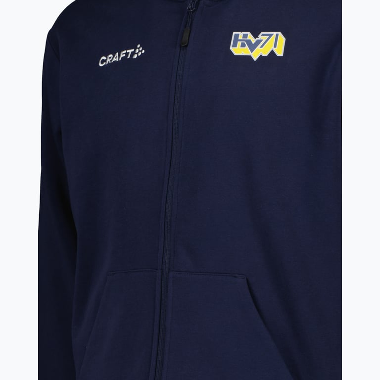 HV71 CREST FZ HOOD 2.0 M Blå