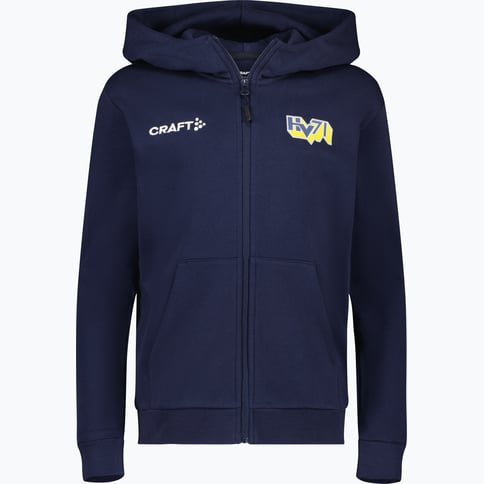 HV71 CREST FZ HOOD 2.0 JR Blå