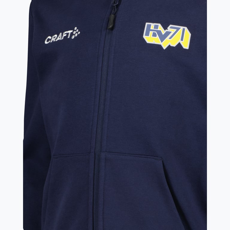 HV71 CREST FZ HOOD 2.0 JR Blå