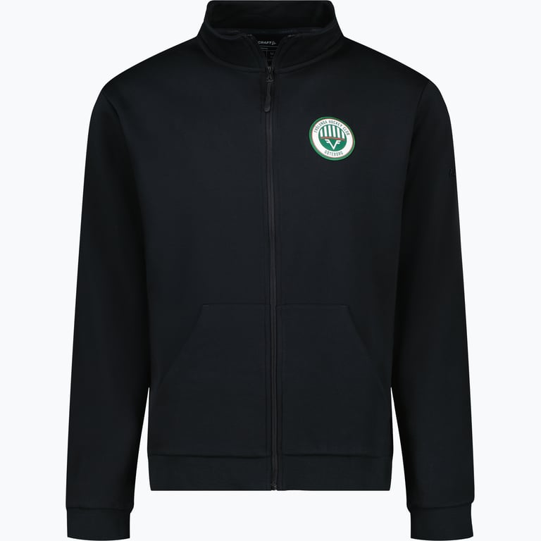 Frölunda Hockey EMB LOGO ZIP JKT M Svart