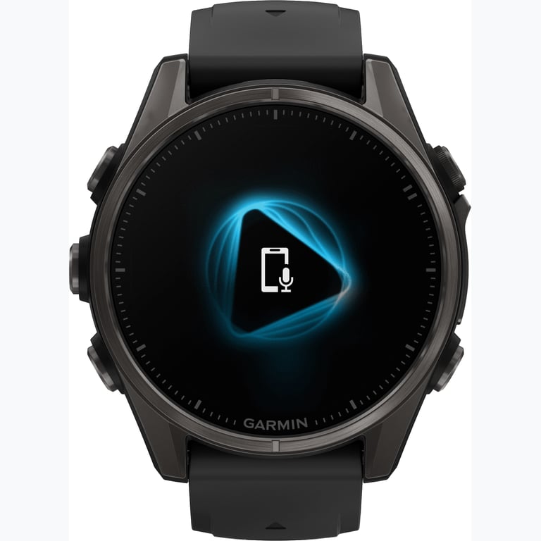 Garmin Fenix 8 43 mm AMOLED träningsklocka Svart